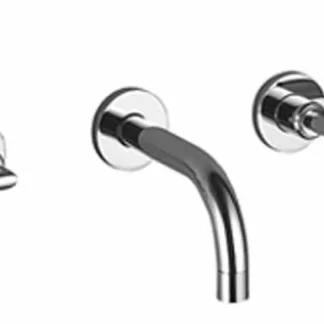 Dornbracht Vanity unit Wall tap owaste Tara 36717882-33 Black Matt