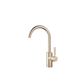 Dornbracht META Single-lever basin mixer w. pop-up waste Brushed Champagne 33500