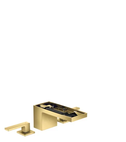 Hansgrohe 3-hole basin faucet 70 47052990 Polished Gold Optic