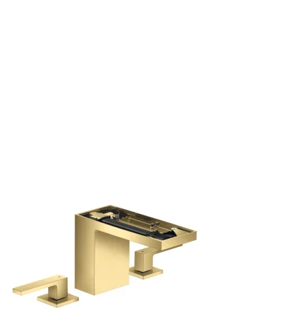 Hansgrohe 3-hole Basin Mixer 110 47072990 Polished Gold Optic