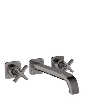 Hansgrohe 3-L. basin faucet Axor Citterio E 36107330 Polished Black Chrome