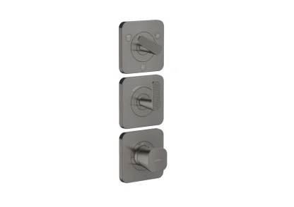 Hansgrohe thermostat module 380/120 UP FS 49711330 Polished Black Chrome