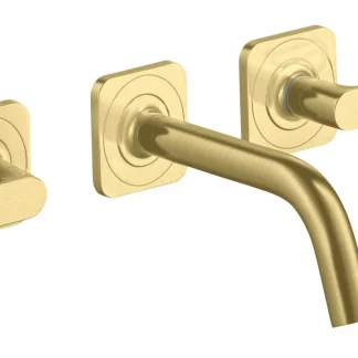 Hansgrohe 3-hole basin arm.concealed Axor 34313950 Brushed Brass