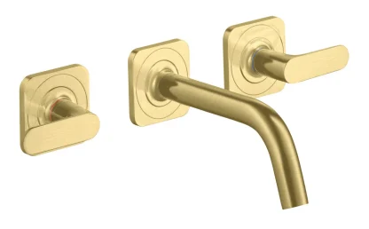 Hansgrohe 3-hole basin arm.concealed Axor 34313950 Brushed Brass