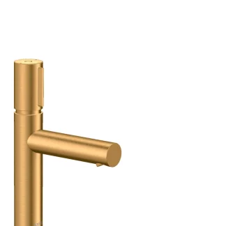 Hansgrohe basin mixer 110 Axor Uno Select 45012250 Brushed Gold Optic