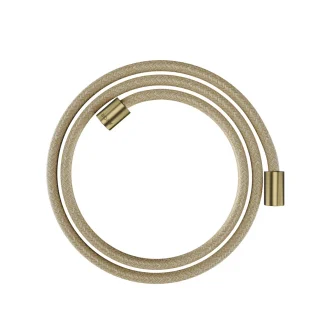Hansgrohe textile shower hose Axor 1600mm 28261950 Brushed Brass