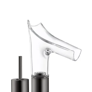 Hansgrohe 2-L.Washbasin with Axor Starck V 12115330 Polished Black Chrome