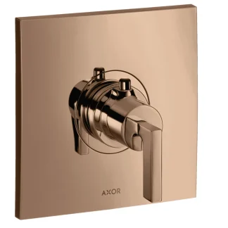 Hansgrohe Thermostat Concealed Axor Citterio 39711300 Polished Red Gold