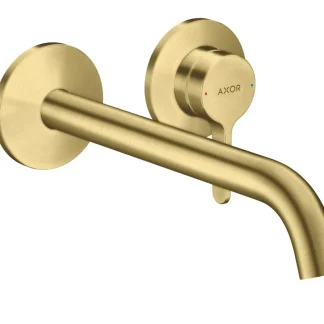 Hansgrohe basin mixer concealed Axor One 48120950 Brushed Brass