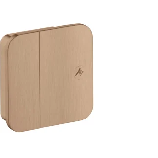 Hansgrohe shut-off valve concealed Axor One 45771310 Brushed Red Gold