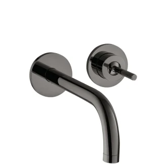 Hansgrohe basin mixer concealed Axor 38116330 Polished Black Chrome