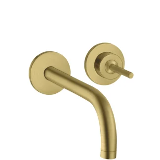 Hansgrohe basin mixer concealed Axor 38116950 Brushed Brass