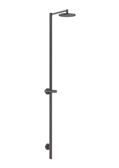 Hansgrohe Nature shower column Axor Starck with 12671340 Brushed Black Chrome