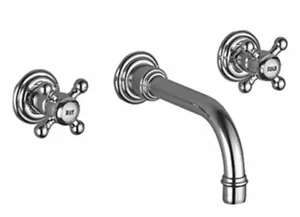 Dornbracht wall-mounted basin mixer . Madison 36712361-00 Chrome