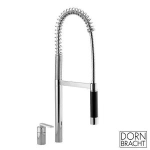 Dornbracht Lot Profi two-hole mixer 32835680-06 Platinum Matt