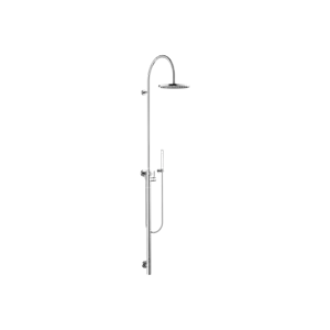 Dornbracht  Shower system w. single-lever shower mixer w.out hand shower Brushed