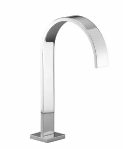 Dornbracht deck-mounted basin spout with waste set MEM 13715782-08 Platinum