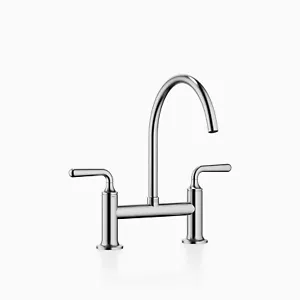 Dornbracht VAIA Two-hole bridge mixer for rinsing/Profi spray 19815809-93 Brushe