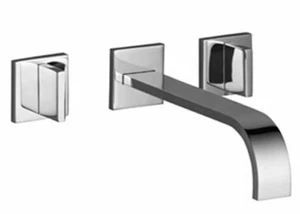 Dornbracht wall-mounted basin mixer  MEM 36717782-99 Dark Platinum Matt