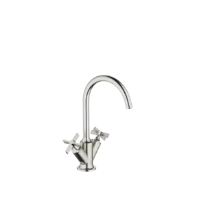 Dornbracht VAIA Single-hole basin mixer w. pop-up waste Brushed Platinum 2251380