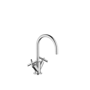 Dornbracht TARA Single-hole basin mixer w. pop-up waste Brushed Chrome 22513892-