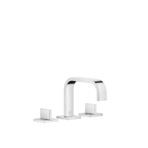 Dornbracht MEM Three-hole basin mixer w. pop-up waste Chrome 20705782-00
