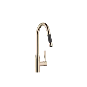 Dornbracht SYNC Single-lever mixer Pull-down w. spray function Champagne 3387089
