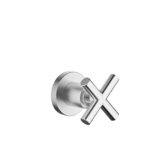 Dornbracht TARA Wall valve clockwise closing 1/2 Brushed Chrome 36607892-93