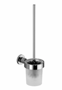 Dornbracht Wall -mounted toilet brush set Tara 83900892-99 Dark Platinum matt