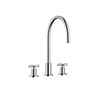 Dornbracht TARA Three-hole mixer Brushed Platinum 20816892-06