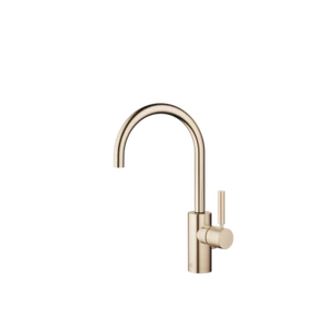 Dornbracht META Single-lever basin mixer w. pop-up waste Brushed Light Gold 3356