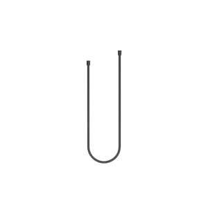 Dornbracht  Plastic shower hose 1/2 x 3/8 x 1750 mm Matte Black 28214970-33