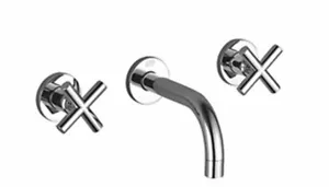 Dornbracht wall-mounted basin mixer . Tara. 36707892-00 Chrome