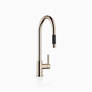 Dornbracht TARA Single-lever mixer Pull-down with spray  33870888-47 Champagne (