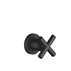 Dornbracht TARA Wall valve clockwise closing 1/2 Matte Black 36607892-33