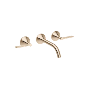 Dornbracht VAIA Wall-mounted basin mixer w.out pop-up waste Champagne 36712819-4