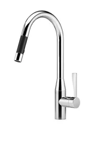 Dornbracht Sync 33870895-00 Single-lever mixer pull-down spray Chrome