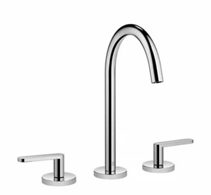 Dornbracht three hole basin mixer wiht Waste Meta 20713661-33 Black Matt