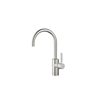 Dornbracht META Single-lever basin mixer w. pop-up waste Brushed Platinum 335606