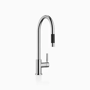 Dornbracht TARA Single-lever mixer Pull-down with spray  33870888-93 Brushed Chr