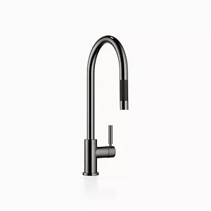 Dornbracht TARA Single-lever mixer Pull-down with spray  33870888-19 Dark Chrome