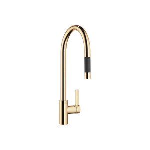 Dornbracht TARA ULTRA Single-lever mixer Pull-down Durabrass (23kt Gold) 3387087