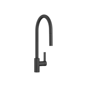 Dornbracht TARA ULTRA Single-lever mixer Pull-down w. spray function Matte Black