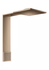Hansgrohe shower module 250/250 Axor 12594300 Polished Red Gold