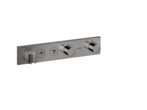 Hansgrohe thermostat module flush-mounted Select Axor 18355330 Polished Black Ch
