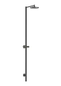 Hansgrohe Nature shower column Axor Starck with 12671330 Polished Black Chrome