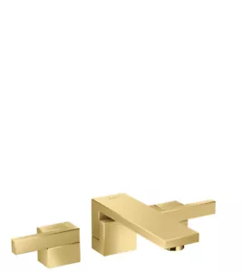 Hansgrohe 3-hole basin faucet Axor Edge 46060990 Polished Gold Optic