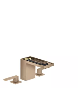 Hansgrohe 3-hole Basin Mixer 110 47072310 Brushed Red Gold