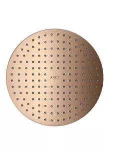 Hansgrohe head shower 250 1jet Axor 35287300 Polished Red Gold