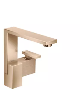 Hansgrohe basin mixer 190 Axor Edge 46021300 Polished Red Gold